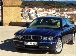Granatowy,  Jaguar