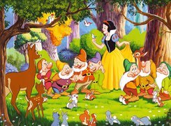 Królewna Śnieżka i siedmiu krasnoludków, Snow White and the Seven Dwarfs, Bajka