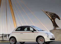 Biały, Fiat 500