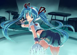 Hatsune Miku, Mikrofon, Pompony