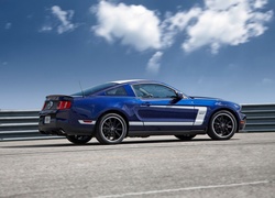 Niebieski, Ford Mustang  Boss 302