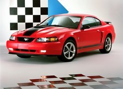 Czerwony, Ford Mustang Mach 1