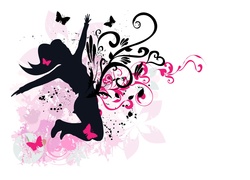 Kobieta, Taniec, Fantasy