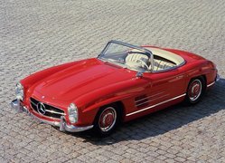 Czerwony, Mercedes Benz SL