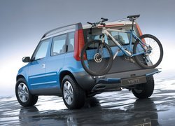 Skoda Yeti, Bagażnik, Rowerowy