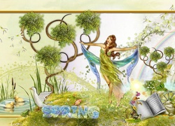 Pani, Wiosna, Fantasy
