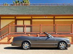 Bentley Azure, Brązowe, Skóry