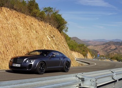 Bentley Continental GTC, Czarny, Mat