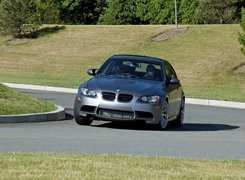 BMW M3, Frozen Gray Series, Zakręt