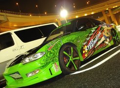 Samochód, Tuningowane, Itasha, Anime