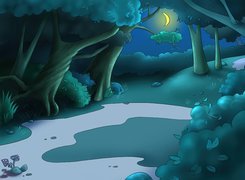 Noc, Las, Fantasy