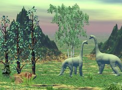Dinozaury, 3D