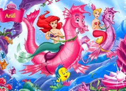 Mała Syrenka, The Little Mermaid,  Podwodny, Świat