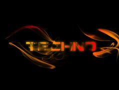 Techno, Napis