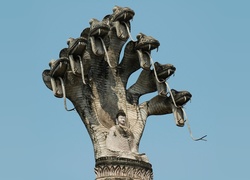 Siedmiogłowy, Smok, Budda