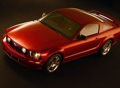Czerwony, Ford Mustang
