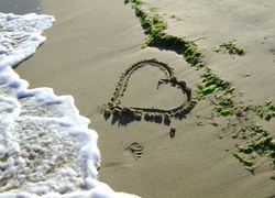 Serce, Morze, Plaża