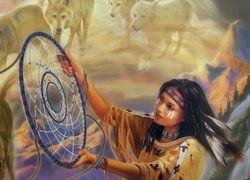 Indianka, Góry, Wilki