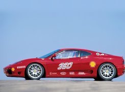 Ferrari F360, Lewy bok