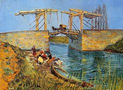 Vincent Van Gogh, Langlois, W, Arles, I, Piorące, Kobiety