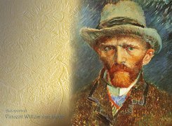 Vincent Van Gogh, Autoportret, W Szarym Kapeluszu