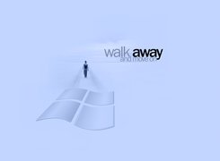 Windows XP, walk away