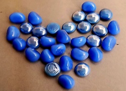Niebieskie, Serce, Kamienie