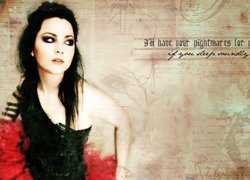 Amy Lee, Evanescence, Plakat