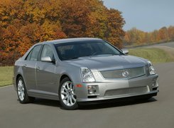 Srebrny, Cadillac STS