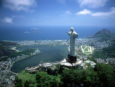 Rio De Janeiro, Jezus, Widok, Brazylia