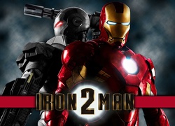Film, Iron Man 2, Robot, Człowiek, Maszyna