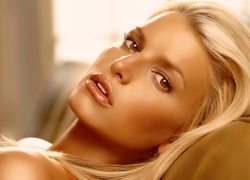 Portret, Kobieta, Blond