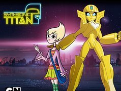 Liana, Tytan, Sym, Bionik, Złoty, Robot
