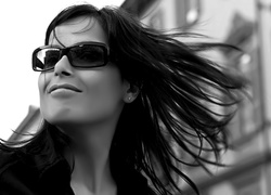 Kobieta, Okulary, Portret