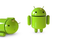 Roboty, Zielone, Android