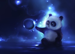 Panda, Bańka, 3D