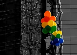 Kolorowe, Balony, Dekoracja