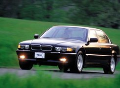 Czarne, Bmw, E38