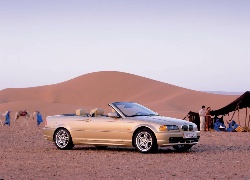 BMW, E46, Cabrio, Pustynia