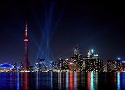 Wieża, Toronto, Noc