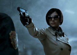 Resident Evil 2, Ada Wong, Okulary, Pistolet