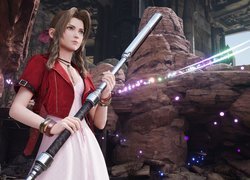 Aeris Gainsborough w grze Final Fantasy VII Remake Intergrade