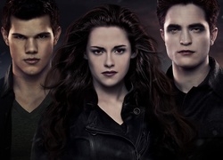 Saga, Zmierzch, Aktorzy, Taylor Lautner, Kristen Stewart, Robert Pattinson