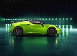 Alfa Romeo 4C bokiem