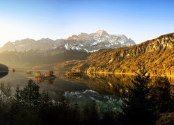 Alpy Bawarskie i jezioro Eibsee
