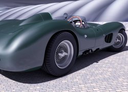 Aston Martin DBR1 tyłem