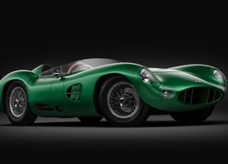 Wyścigowy, Aston Martin DBR1, Zielony, 1958, Zabytkowy