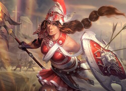 Athena z gry Smite