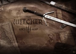 Wiedźmin 3 Dziki Gon, The Witcher 3 Wild Hunt, Mapa, Sztylet, Grafika
