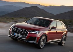 Audi Q7 na drodze